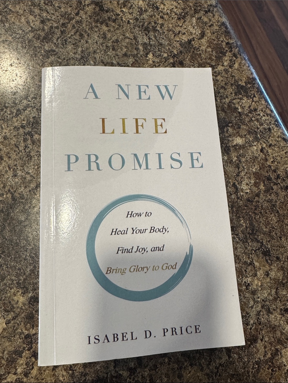 A New Life Promise by Isabel D. Price - White & Teal Cover